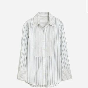 Madewell Tuxedo Button-Up Shirt in Poplin